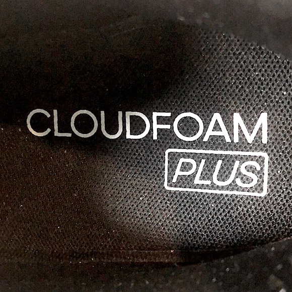 ADIDAS CLOUDFOAM X_PLRPULSE Black w Speckled Soles Slip On Shoes Unisex NIB - Picture 10 of 17